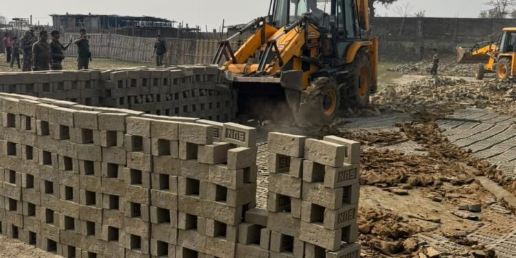 Unauthorised brick works demolished in WGH