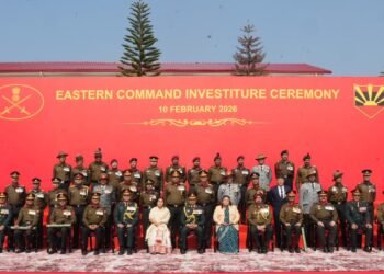 Eastern Command investiture ceremony held at Umroi Military Station