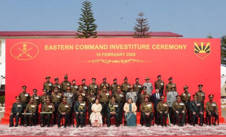 Eastern Command investiture ceremony held at Umroi Military Station