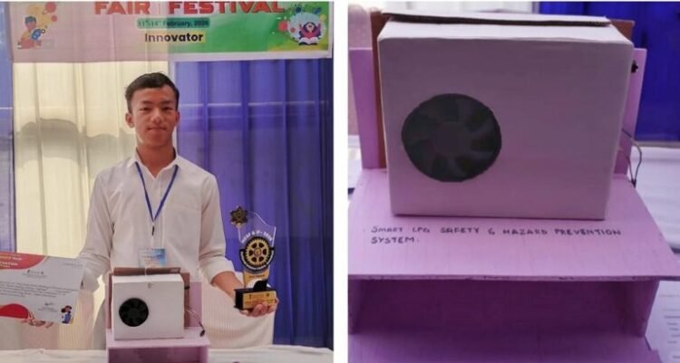 Class 9 student develops smart gas leak detector, gets award