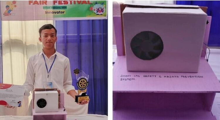 Class 9 student develops smart gas leak detector, gets award