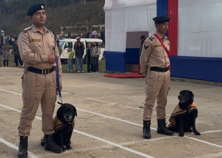 Meghalaya Police K9 heroes retire with grand ceremony in Shillong
