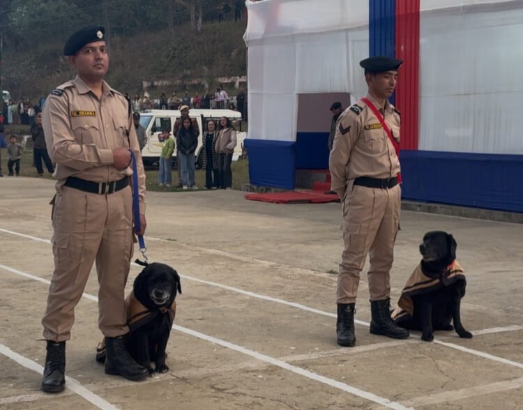 Meghalaya Police K9 heroes retire with grand ceremony in Shillong