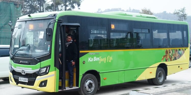 Meghalaya gets electric buses under PM-eBus Sewa scheme