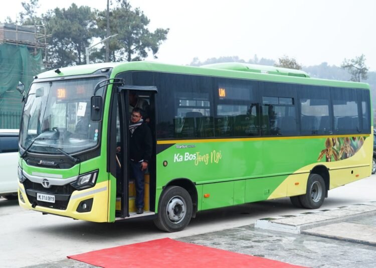 Meghalaya gets electric buses under PM-eBus Sewa scheme