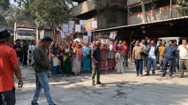 Lower Balian residents shut industrial unit in Byrnihat