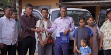 Student, waste management vehicles launched by Rymbui