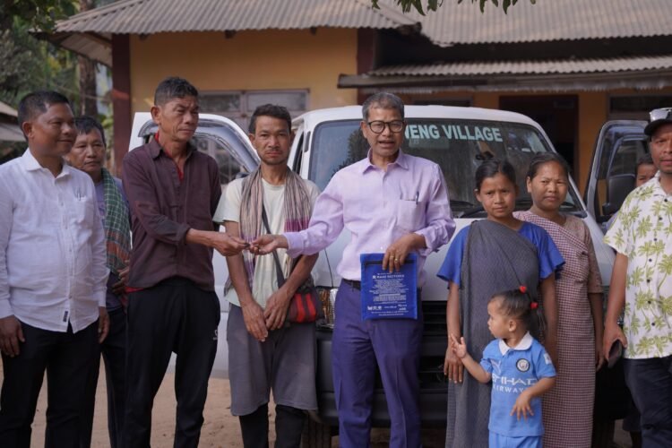 Student, waste management vehicles launched by Rymbui