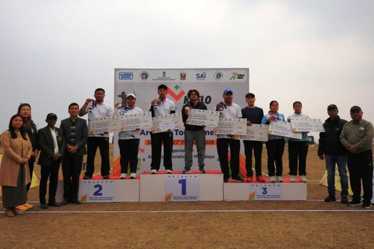 Nakibansharai misses out on bronze by whisker at NTPC Khelo India North East Zone Open Archery Tournament