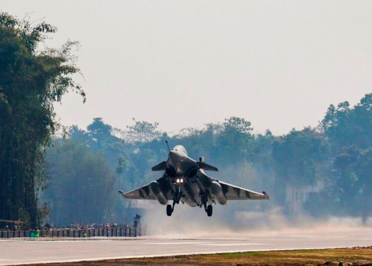 PM makes historic touchdown at NE’s first emergency airstrip, slams Congress over Assam unrest