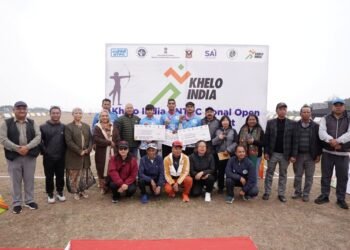 Meghalaya’s Devraj wins Gold in recurve at Khelo India NE Zone Open Archery Tournament