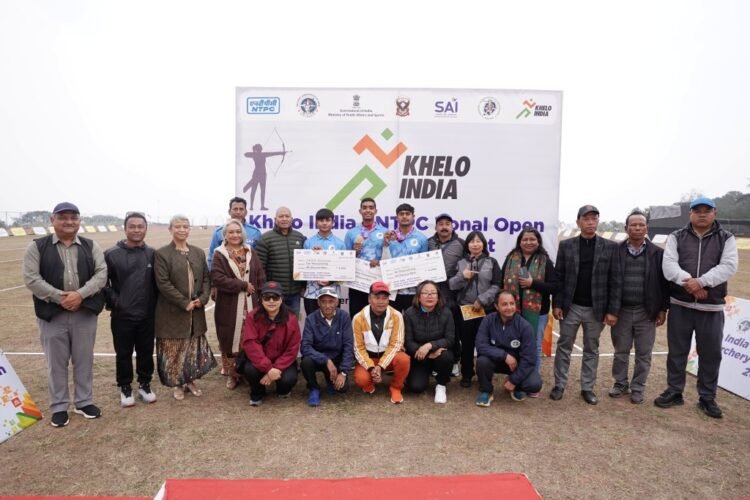 Meghalaya’s Devraj wins Gold in recurve at Khelo India NE Zone Open Archery Tournament