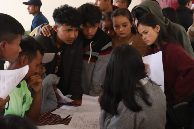 Youth flock to MSSDS recruitment drive in Ri-Bhoi