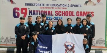 Meghalaya shuttlers participate in National School Games