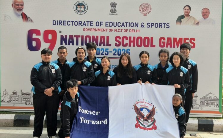 Meghalaya shuttlers participate in National School Games
