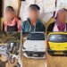 3 suspected car thieves in police net