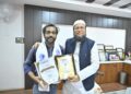 USTM Assistant Prof bestowed with prestigious Young Scientist Award