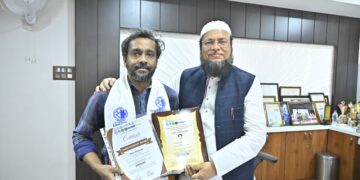 USTM Assistant Prof bestowed with prestigious Young Scientist Award