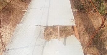 Footbridge in poor condition just 3 years after repair