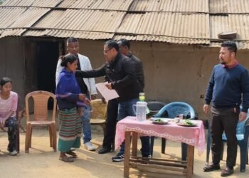 Ex-gratia handed over to family of Dilseng