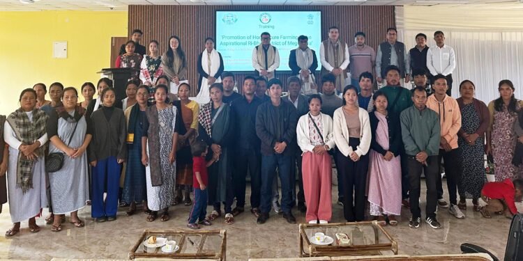 Training on horticulture farming held for farmers in Ri Bhoi