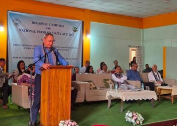 Regional camp on National Food Security Act held at Ampati