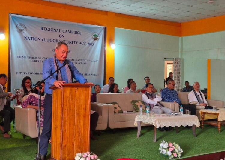 Regional camp on National Food Security Act held at Ampati