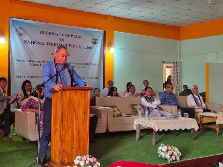 Regional camp on National Food Security Act held at Ampati