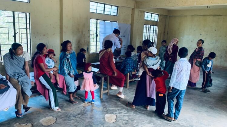 First-ever free health camp held at isolated Shyntorbulia in Ri Bhoi