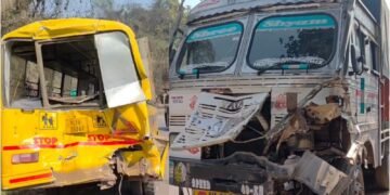 1 student dead, several injured as truck rams school bus in Ri Bhoi