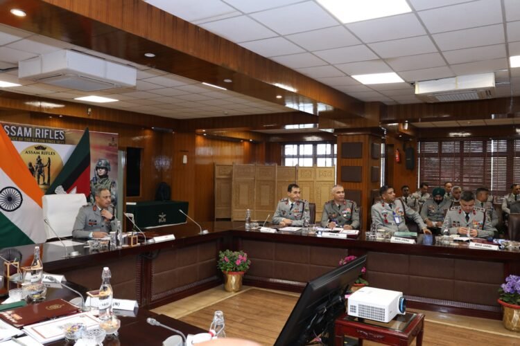 Assam Rifles discuss op capability, adoption of next-gen weapons