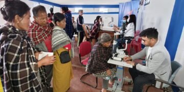 Nethralaya conducts eye camp