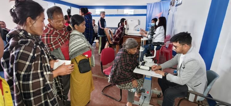 Nethralaya conducts eye camp