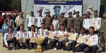 Eastern Command win Army’s first NE climbing c’ship