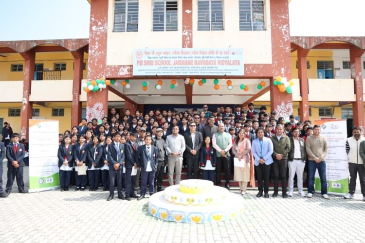 Election Commission launches literacy club at JNV Mawphlang
