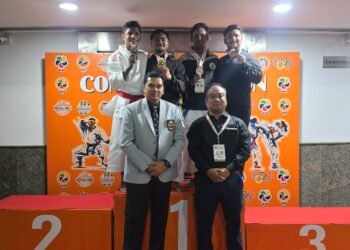 Gideon Tympuin wins gold for M’laya 5th KIO National Karate C’ship