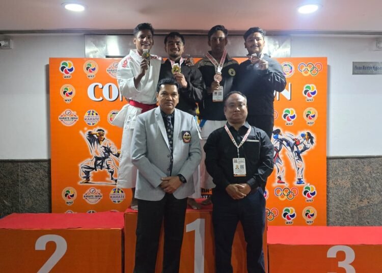 Gideon Tympuin wins gold for M’laya 5th KIO National Karate C’ship