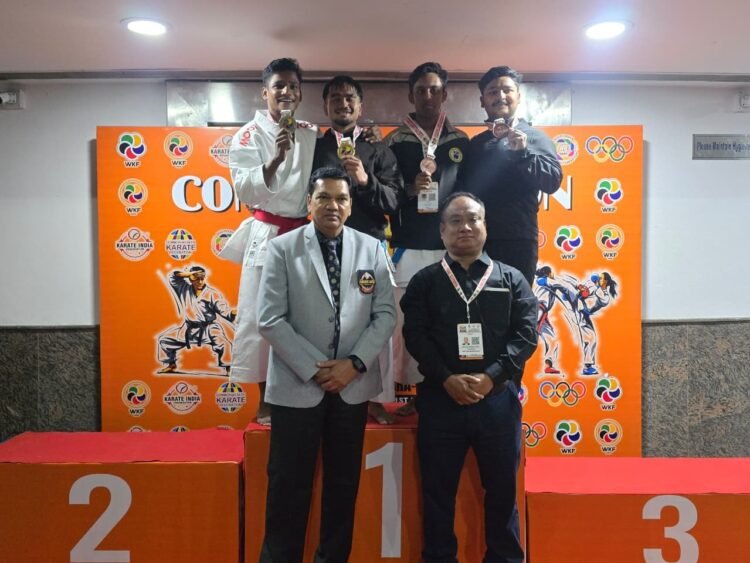 Gideon Tympuin wins gold for M’laya 5th KIO National Karate C’ship