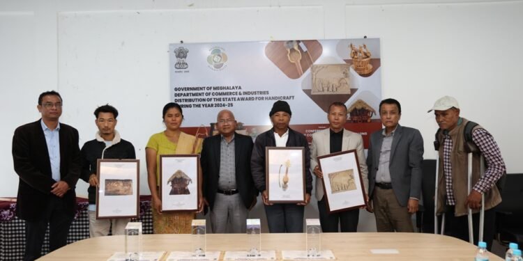 Five handicraft artisans awarded