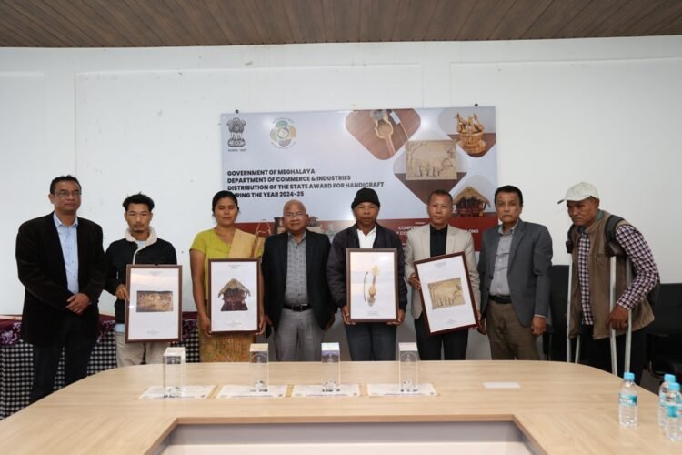 Five handicraft artisans awarded