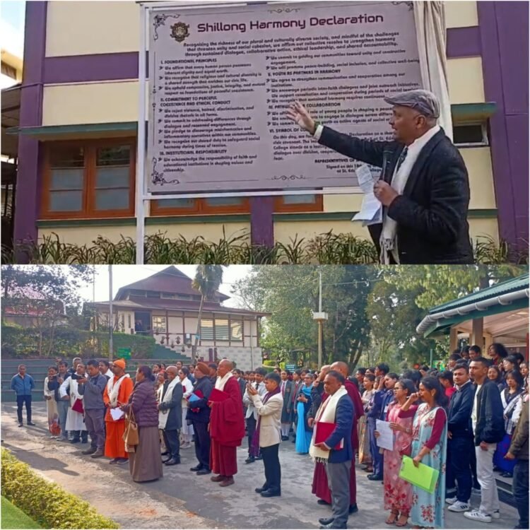 ‘Harambee’ antidote to conflict: Faith leaders sign Shillong harmony declaration