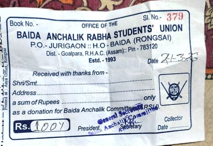 NGOs in Garo Hills file complaint against Rabha student union for extortion