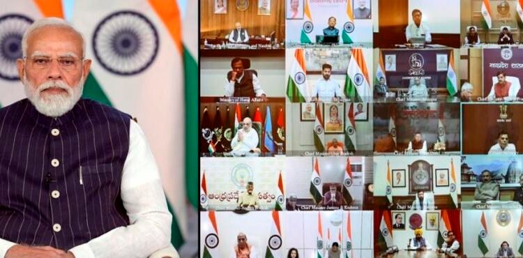 West Asia conflict: PM Modi interacts with CMs, bats for ‘Team India’ spirit