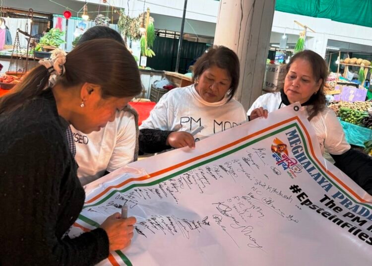 Mahila Congress launches signature campaign for transparency in Epstein files allegations