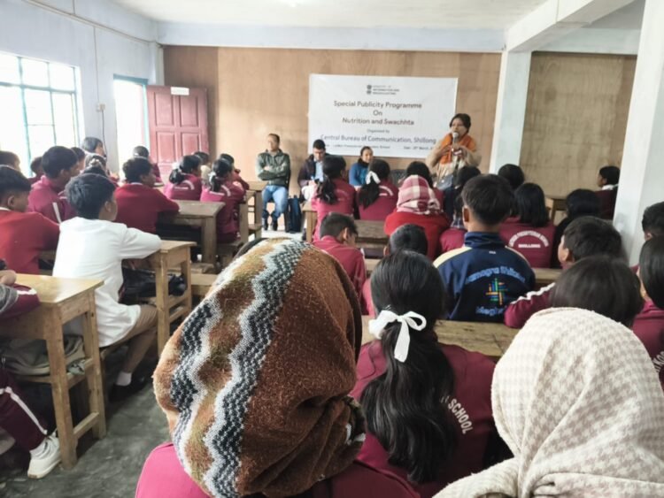 Students engage in Swachhata & nutrition awareness prog