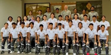 Ribansi arrives with Team India in Thailand for U-20 Women’s Asian Cup