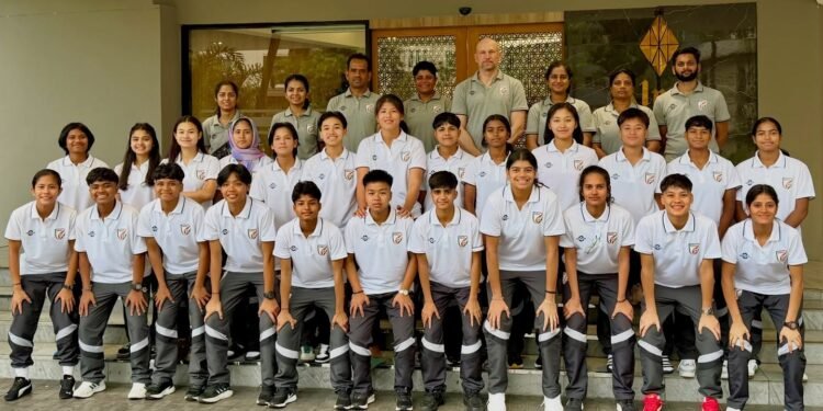 Ribansi arrives with Team India in Thailand for U-20 Women’s Asian Cup
