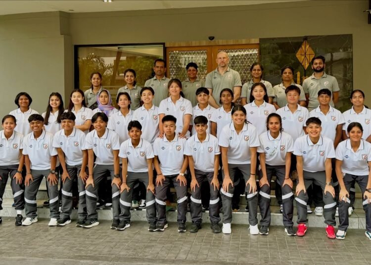 Ribansi arrives with Team India in Thailand for U-20 Women’s Asian Cup