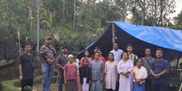 Donations made to IDPs in Chibinang