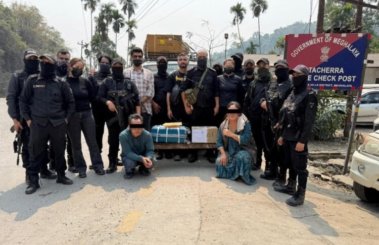 ANTF make Meghalaya’s largest ever crystal meth bust